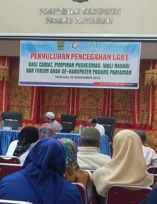 Tekan Angka Kejahatan Seksual Pada Kalangan Remaja, Pemerintah Kabupaten Padang Pariaman adakan Sosi